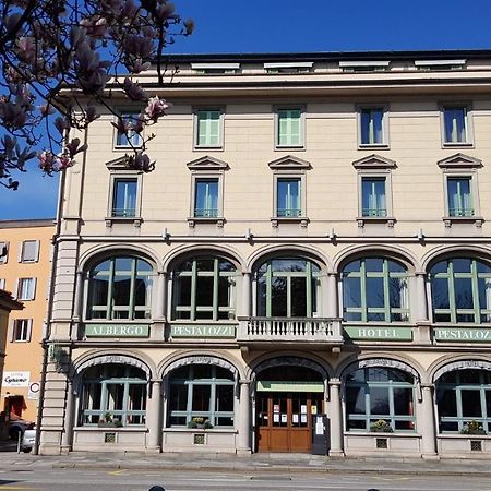 Hotel Pestalozzi Lugano Exterior foto