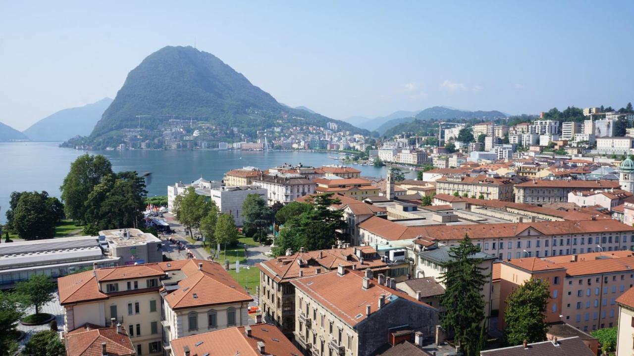 Hotel Pestalozzi Lugano Exterior foto