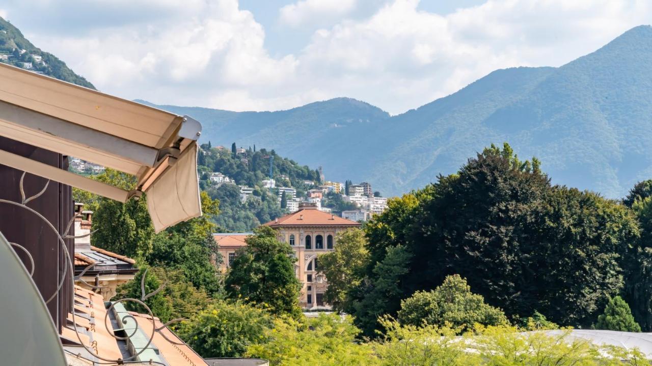 Hotel Pestalozzi Lugano Exterior foto