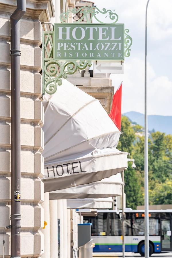 Hotel Pestalozzi Lugano Exterior foto